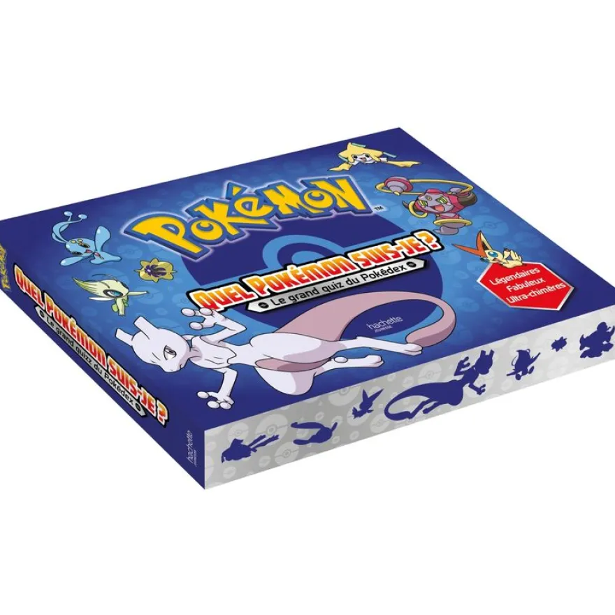 Quel Pokemon suis-je ? Spécial Pokémon légendaires, fabuleux et Ultra-Chimères (boîte de quiz)