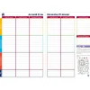 Quo Vadis - Agenda année scolaire - 2026-2027 - Mon Agenda Malin - Français - Multicolore - 21x29,7 cm - Papier Clairefontaine blanc - Fabrication française