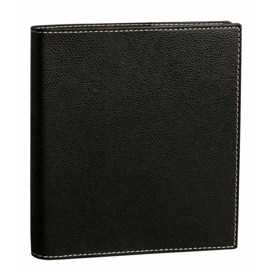 Quo Vadis - Agenda année scolaire - Spiralé - 2026-2027 - Exécutif S Septembre - Semainier Planning - Français - Club - Noir - 13 mois de août à août - 16x16 cm