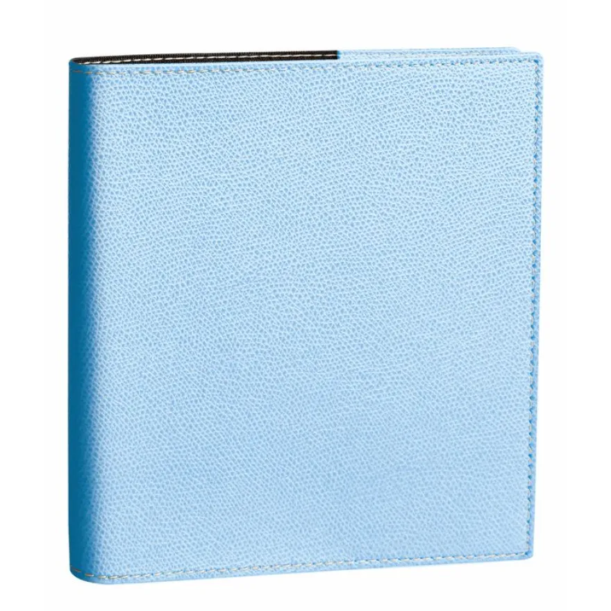 Quo Vadis - Agenda année scolaire - Spiralé - 2026-2027 - Exécutif S Septembre - Semainier Planning - Français - Club - Bleu clair - 13 mois de août à août - 16x16 cm