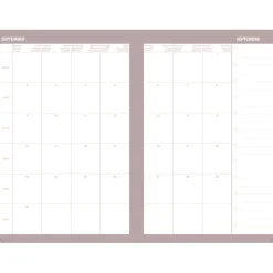 Quo Vadis - Agenda année scolaire - 2026-2027 - Universitaire Color - Semainier Planning - Multilingue - Céleste - Bleu - 13 mois de août à août - 10x15 cm
