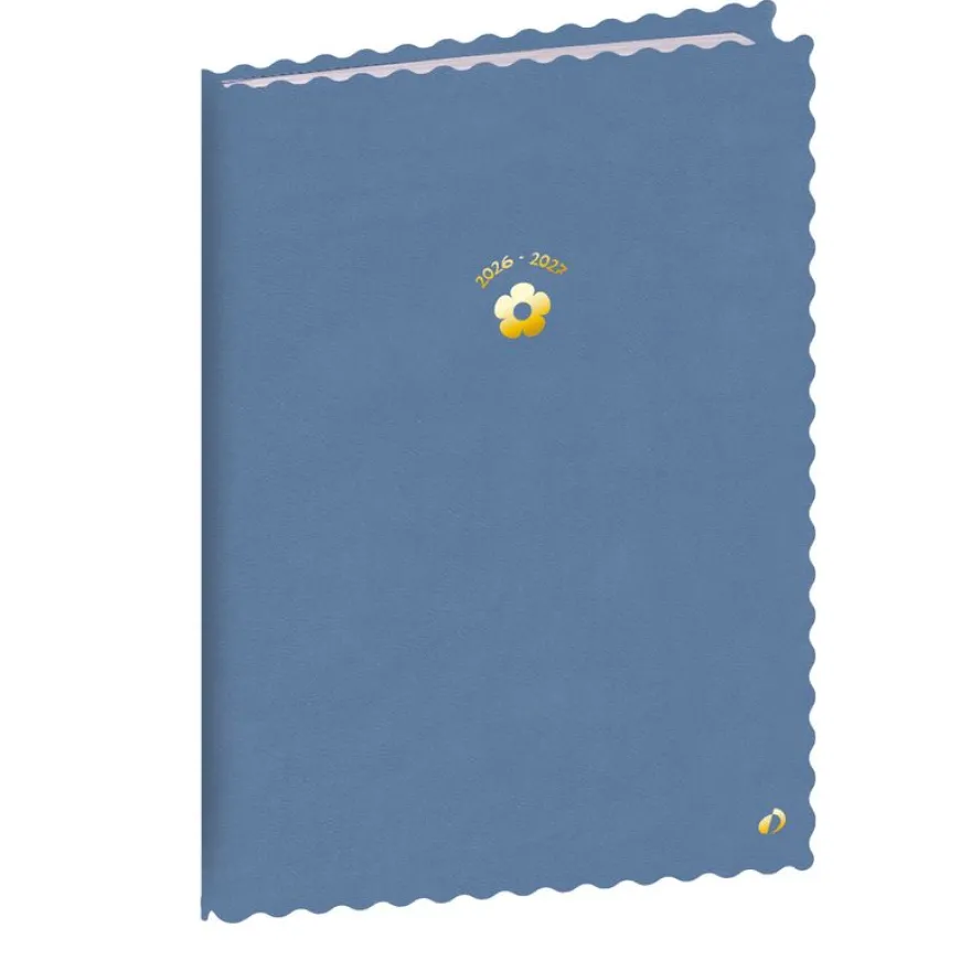 Quo Vadis - Agenda année scolaire - 2026-2027 - Ministre Septembre Color - Semainier Planning - Multilingue - Festy - Bleu - 13 mois de août à août - 16x24 cm