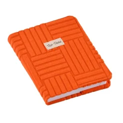 Quo Vadis - Agenda année scolaire - 2026-2027 - Eurotextagenda - Journalier - Multilingue - Théa - Orange - 12 mois de août à juillet - 12x17 cm - Papier Clairefontaine blanc