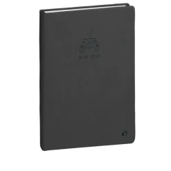 Quo Vadis - Agenda année scolaire - 2026-2027 - Eurotextagenda - Journalier - Multilingue - Paco - Gris - 12 mois de août à juillet - 12x17 cm - Papier Clairefontaine blanc - Fabrication française