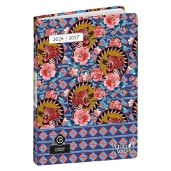 Quo Vadis - Agenda année scolaire - 2026-2027 - Eurotextagenda - Journalier - Multilingue - Catalina Estrada - 12 mois de août à juillet - 12x17 cm