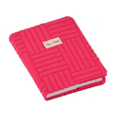 Quo Vadis - Agenda année scolaire - 2026-2027 - Eurotextagenda - Journalier - Multilingue - Théa - Rose - 12 mois de août à juillet - 12x17 cm - Papier Clairefontaine blanc