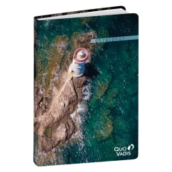 Quo Vadis - Agenda année scolaire - 2026-2027 - Eurotextagenda Recyclé - Journalier - Multilingue - Respire - Multicolore - 12 mois de août à juillet - 12x17 cm