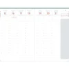 Quo Vadis - Agenda année scolaire - 2026-2027 - Universitaire Color - Semainier Planning - Multilingue - Festy - Rose - 13 mois de août à août - 10x15 cm