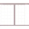 Quo Vadis - Agenda année scolaire - 2026-2027 - Universitaire Color - Semainier Planning - Multilingue - Andrea - Rouge - 13 mois de août à août - 10x15 cm