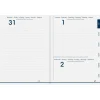 Quo Vadis - Agenda année scolaire - 2026-2027 - Eurotextagenda Recyclé - Journalier - Multilingue - Eunoia - Beige - 12 mois de août à juillet - 12x17 cm