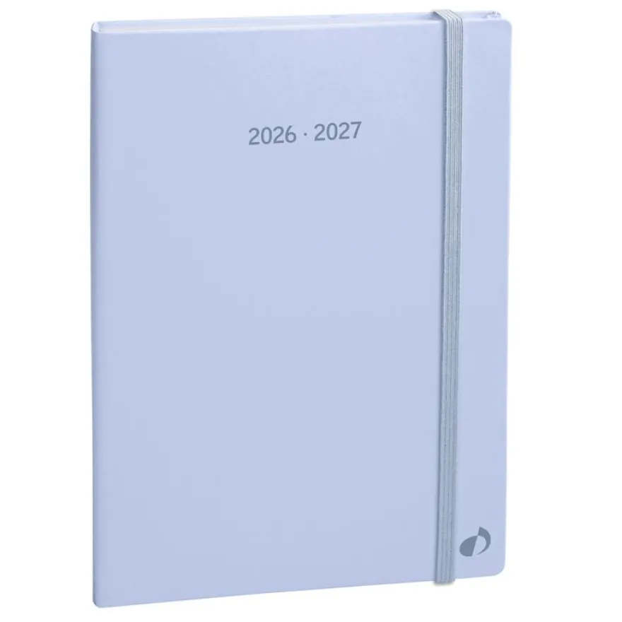 Quo Vadis - Agenda année scolaire - 2026-2027 - Ministre Septembre Color - Semainier Planning - Multilingue - Pastel - Bleu clair - 13 mois de août à août - 16x24 cm