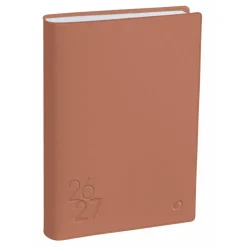 Quo Vadis - Agenda année scolaire - 2026-2027 - Eurotextagenda - Journalier - Multilingue - Touch - 12 mois de août à juillet - 12x17 cm - Papier Clairefontaine blanc - Fabrication française