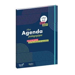 Quo Vadis - Agenda enseignant - 2026-2027 - Mon Agenda Pédagogique - Semainier Horizontal - Français - Multicolore - 12 mois de mi-juillet à mi-juillet - 21x29,7 cm