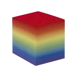 Quo Vadis - Bloc Cube - arc en ciel