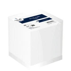 Quo Vadis - Bloc cube - Classic - Blanc - 10x10x9,5 cm - Papier Clairefontaine blanc - Fabrication française
