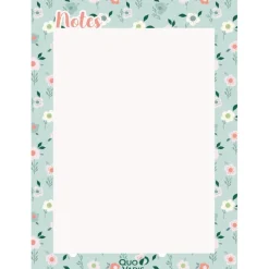 Quo Vadis - Bloc-notes - Fantaisie - 10,6x15,3 cm - Papier Clairefontaine blanc - Fabrication française