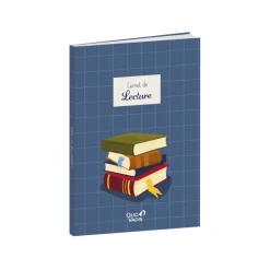Quo Vadis - Carnet de lecture - Français - Carnets thématiques - Blanc - 15x21 cm - Papier Clairefontaine blanc - Fabrication française