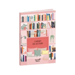 Quo Vadis - Carnet de lecture - Français - Carnets thématiques - Blanc - 15x21 cm - Papier Clairefontaine blanc - Fabrication française