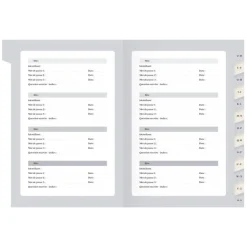 Quo Vadis - Carnet de mots de passe - Français - Carnets thématiques - Multicolore - 15x21 cm - Papier Clairefontaine blanc - Fabrication française