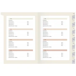 Quo Vadis - Carnet de mots de passe - Français - Carnets thématiques - Multicolore - 15x21 cm - Papier Clairefontaine blanc - Fabrication française