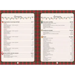 Quo Vadis - Carnet de Noël - Spiralé - Français - Carnets thématiques - Blanc - Perpétuel - 15x21 cm - Papier Clairefontaine blanc - Fabrication française