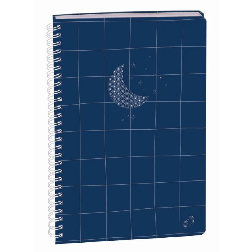 Quo Vadis - Carnet de notes - Spiralé - Authentik - Multicolore - Pages Points (dots) et lignées - 15x21 cm - Papier Clairefontaine blanc - Fabrication française