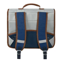 Quo Vadis - Cartable scolaire - Louise & Arthur - Multicolore - 38x30x14 cm - Toile (polyester) - 2 compartiment(s) - Avec bretelles et poignée