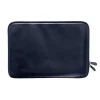 Quo Vadis - Housse ordinateur - Satiny - Bleu - 37x26x1,5 cm - Cuir pleine fleur de vachette - 1 compartiment(s)