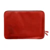 Quo Vadis - Housse ordinateur - Satiny - Rouge - 37x26x1,5 cm - Cuir pleine fleur de vachette - 1 compartiment(s)