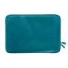 Quo Vadis - Housse ordinateur - Satiny - Bleu - 37x26x1,5 cm - Cuir pleine fleur de vachette - 1 compartiment(s)
