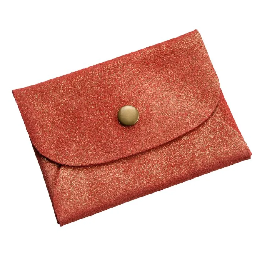 Quo Vadis - Mini pochette - Julo - 11,5x8,5 cm - Cuir de vachette suédé