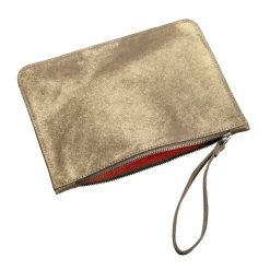 Quo Vadis - Pochette - Julo - 18x25 cm - Cuir de vachette suédé