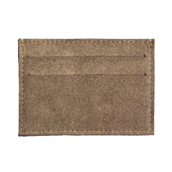 Quo Vadis - Porte-carte - Julo - 10x7 cm - Cuir de vachette suédé