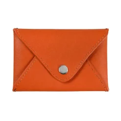 Quo Vadis - Porte-cartes de visite - Satiny - 10x6,5 cm - Cuir pleine fleur de vachette
