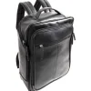 Quo Vadis - Sac à dos - Rangers - Noir - 43x30x14 cm - Cuir pleine fleur de buffle - 2 compartiment(s) - Avec bretelles et poignée