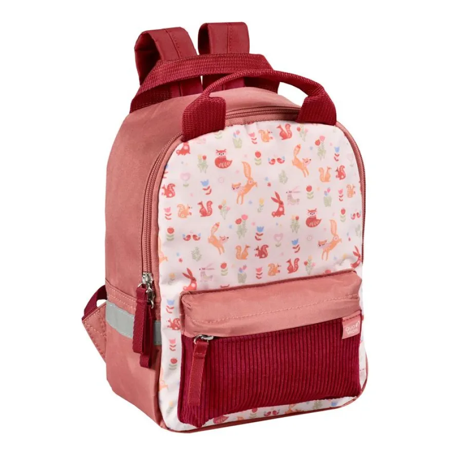Quo Vadis - Sac à dos maternelle - Animascot - Multicolore - 27x20x11 cm - Toile (polyester) - 1 compartiment(s) - Avec bretelles et poignée