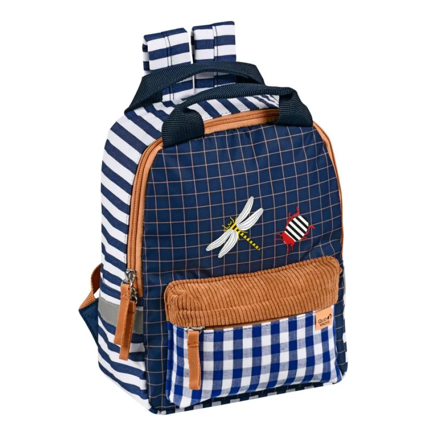 Quo Vadis - Sac à dos maternelle - Animascot - Multicolore - 27x20x11 cm - Toile (polyester) - 1 compartiment(s) - Avec bretelles et poignée