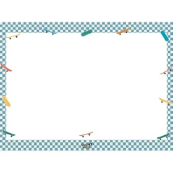 Quo Vadis - Sous-main perpétuel à feuillets - Animascot - Multicolore - 29,7x42 - Papier Clairefontaine blanc - Fabrication française