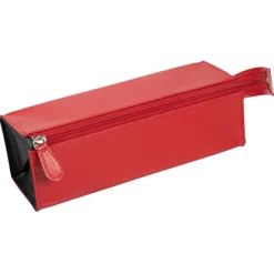 Quo Vadis - Trousse - Losange - Satiny - 21x6x6 cm - Cuir pleine fleur de vachette - 1 compartiment(s)