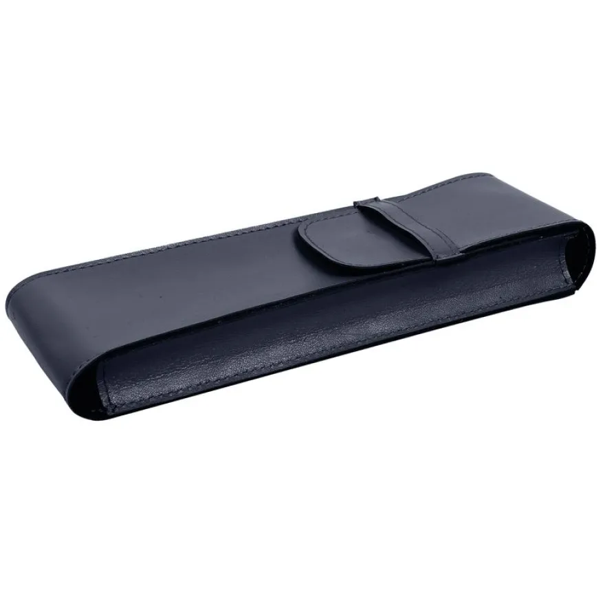 Quo Vadis - Trousse - Plate - Satiny - 22x06x2,5 cm - Cuir pleine fleur de vachette - 1 compartiment(s)