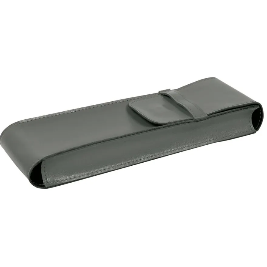 Quo Vadis - Trousse - Plate - Satiny - 22x06x2,5 cm - Cuir pleine fleur de vachette - 1 compartiment(s)