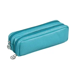 Quo Vadis - Trousse - Rectangle - Goya - 21x6x7 cm - Cuir pleine fleur de vachette - 1 compartiment(s)