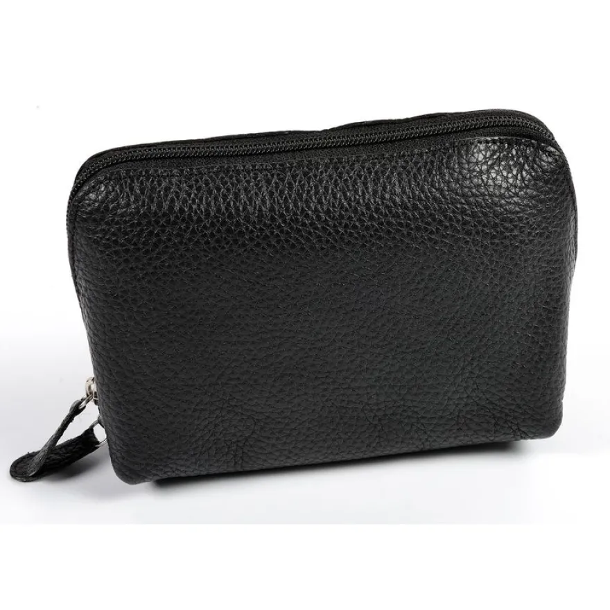 Quo Vadis - Trousse - Rectangle - Goya - 17x7,5x11 cm - Cuir pleine fleur de vachette - 1 compartiment(s)