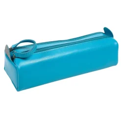 Quo Vadis - Trousse - Rectangle - Satiny - 22x7x5 cm - Cuir pleine fleur de vachette - 1 compartiment(s)