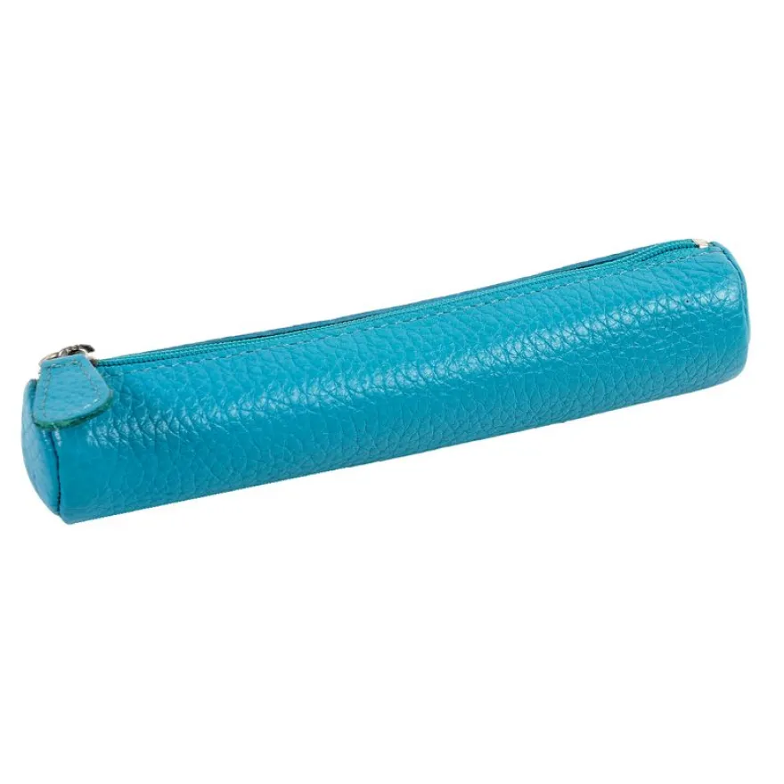 Quo Vadis - Trousse - Ronde - Goya - 17x3,5 cm - Cuir pleine fleur de vachette - 1 compartiment(s)