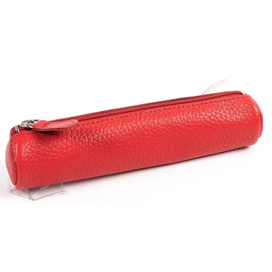 Quo Vadis - Trousse - Ronde - Goya - 17x3,5 cm - Cuir pleine fleur de vachette - 1 compartiment(s)
