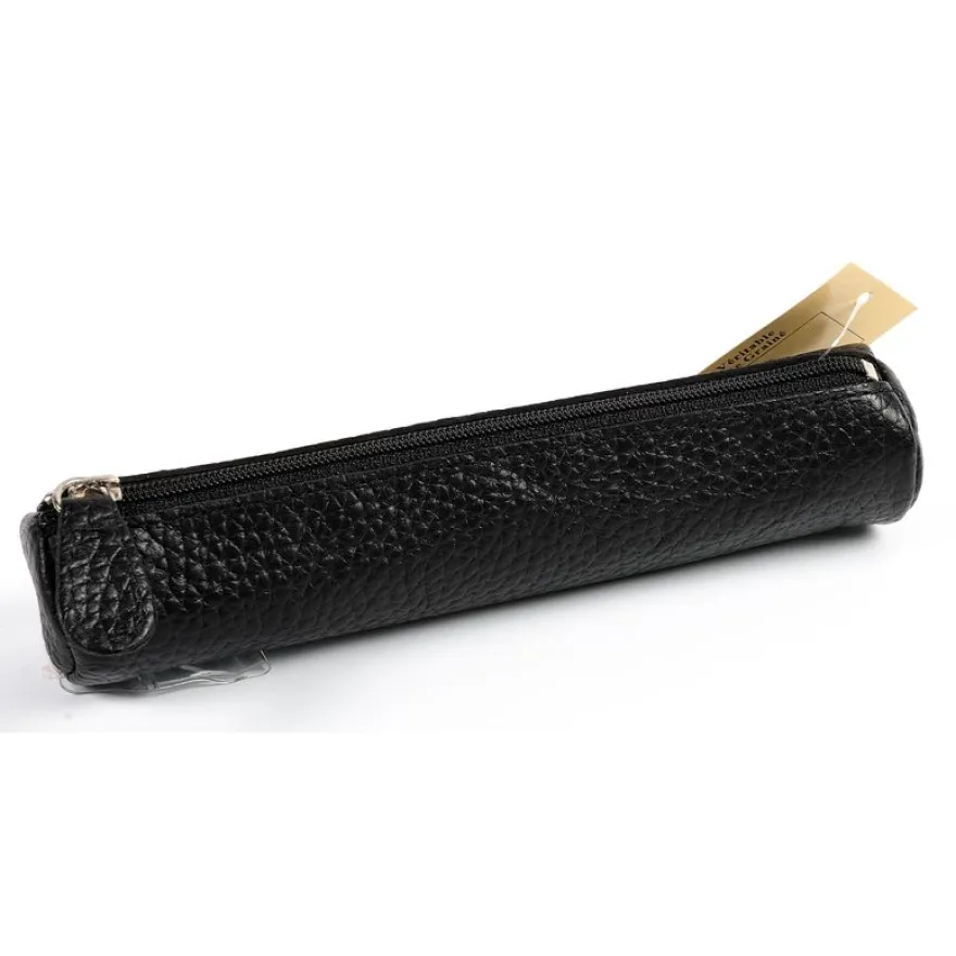 Quo Vadis - Trousse - Ronde - Goya - 17x3,5 cm - Cuir pleine fleur de vachette - 1 compartiment(s)