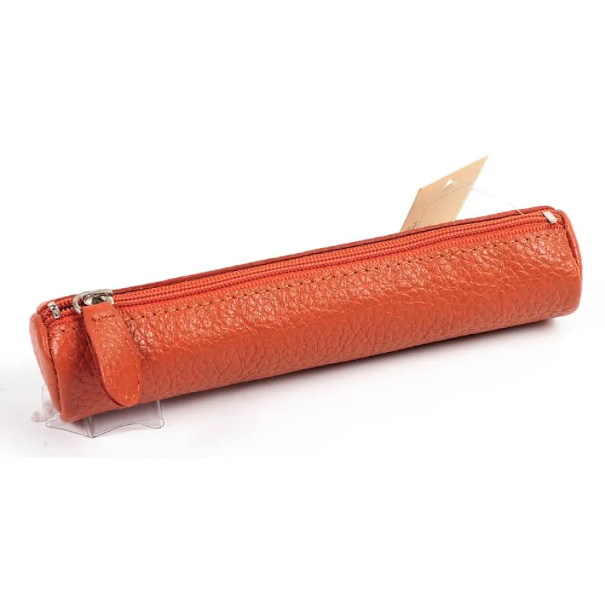 Quo Vadis - Trousse - Ronde - Goya - 17x3,5 cm - Cuir pleine fleur de vachette - 1 compartiment(s)