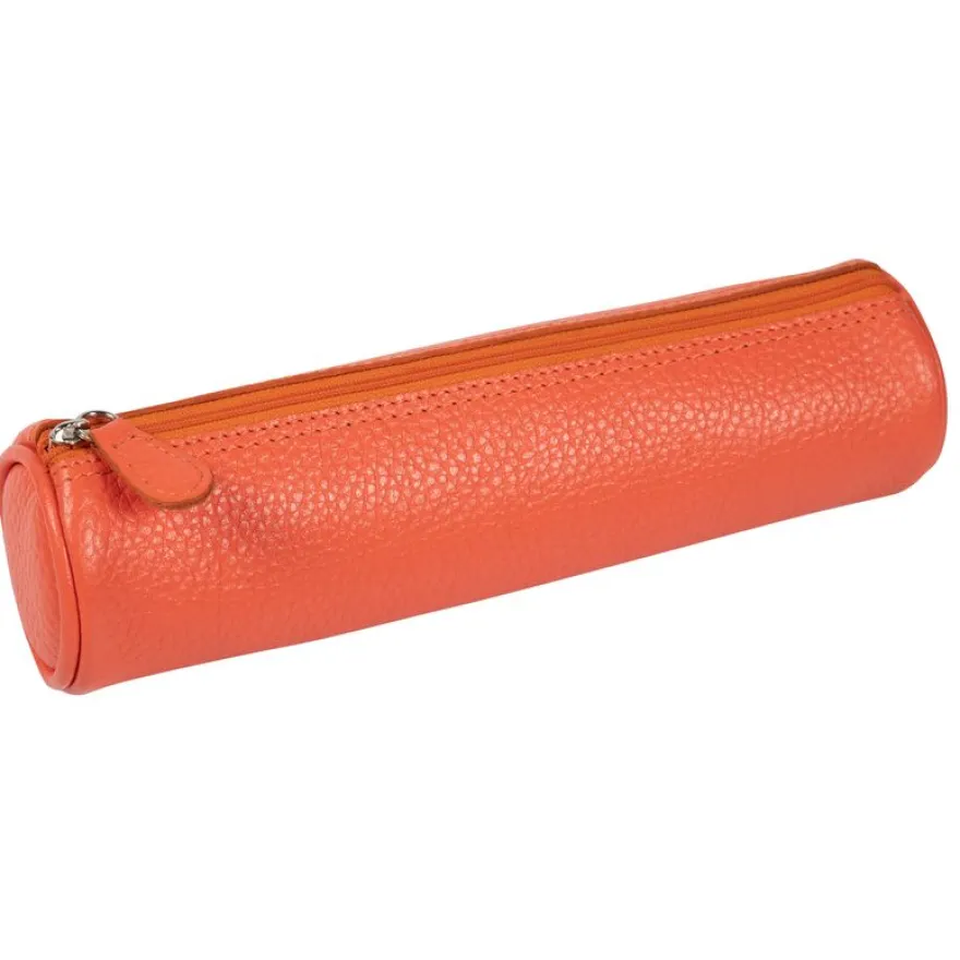 Quo Vadis - Trousse - Ronde - Goya - 22x6 cm - Cuir pleine fleur de vachette - 1 compartiment(s)