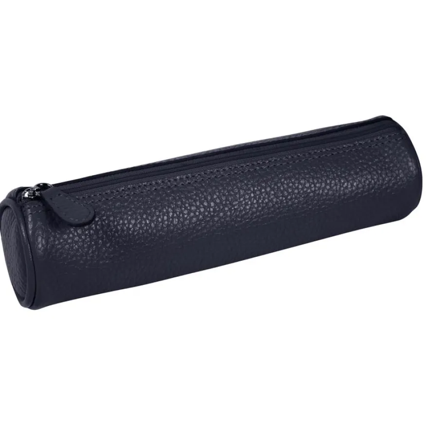 Quo Vadis - Trousse - Ronde - Goya - 22x6 cm - Cuir pleine fleur de vachette - 1 compartiment(s)